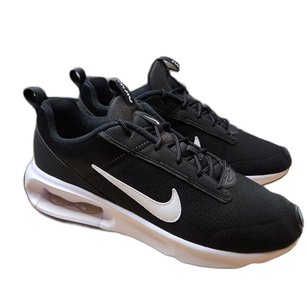 Nike Air Max INTRLK Lite Black/White Women’s 12 Running Shoes
